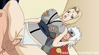 Seductive Tsunade And Jiraiya'S Intense Anime Hentai Encounter