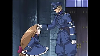 Hentai Animé Mettant En Vedette Une Rencontre D'Une Jeune Femme Avec Un Policier Dans La Série Angel Core