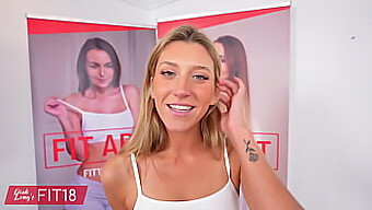 Schlanke Amerikanerin Addison Vodka In Natürlichen Titten Pov 60fps Fitness-Creampie